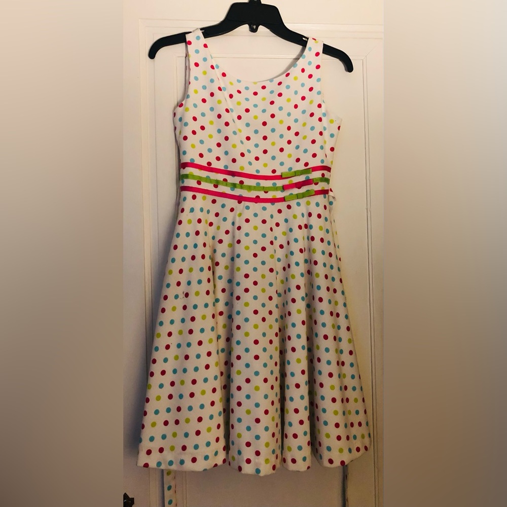 Cute, fun polka dot dress for spring/summer wear.